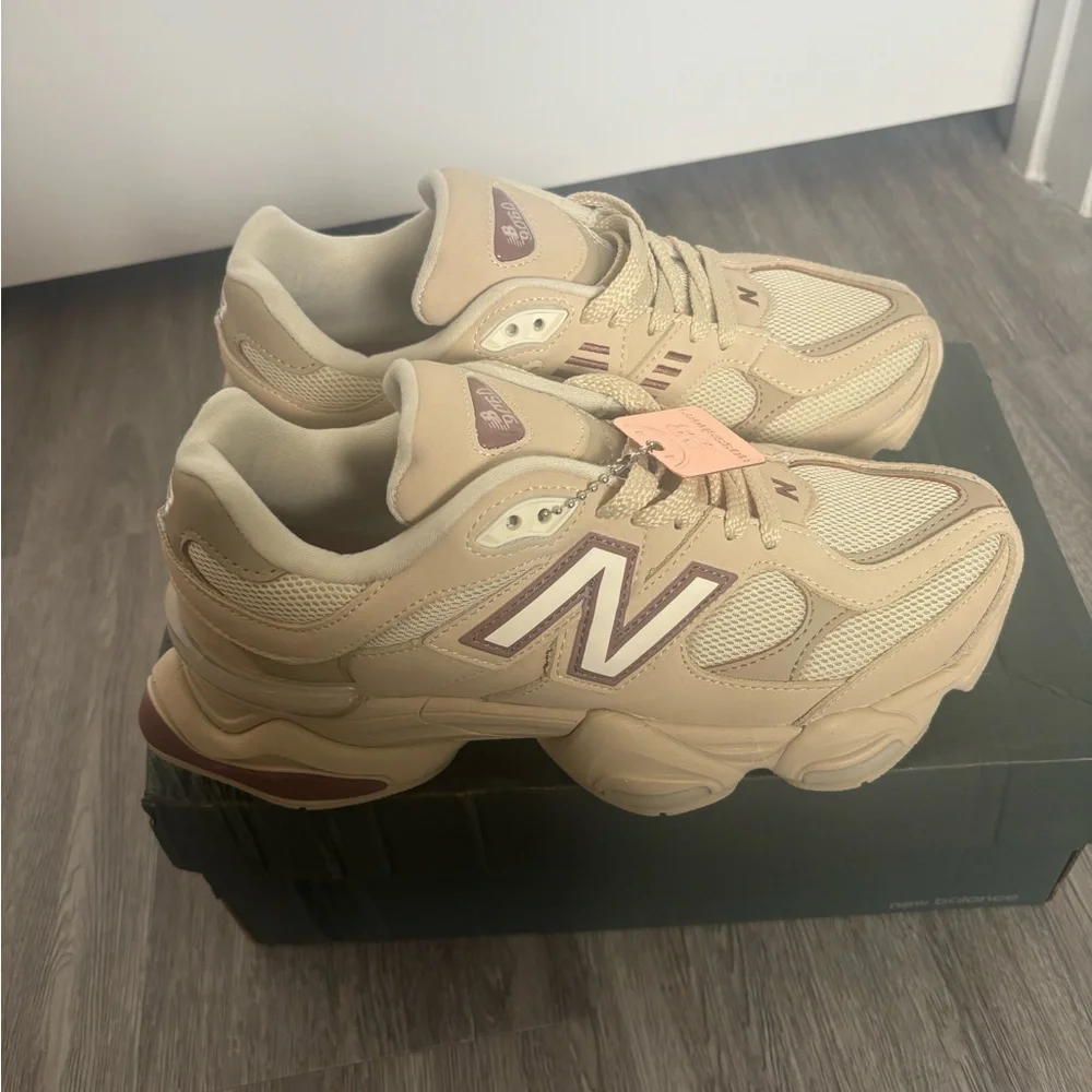 New Balance 9060 Bone Sparrow Women's 8.5 Men’s 7 Beige NEW IN BOX - Picture 10 of 14